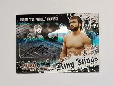 ANDREI ARLOVSKI 2008 Donruss Americana RING KINGS Auto #/500 UFC Not Topps - Image 1 of 2