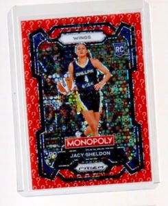 Panini Prizm Monopoly WNBA Jacy Sheldon Rookie Red Question Mark SSP /25 - Bild 1 von 2