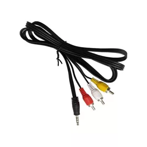 1.5M 3.5mm Jack Plug Male to 3 RCA Adapter High Quality Audio Video AV Cable - Picture 1 of 1
