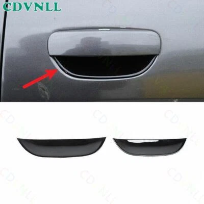 Borde de marco de tazón de puerta lateral exterior negro brillante para Dodge Challenger 2015-2023 Foto 1 de 4