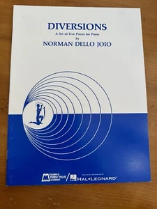 Ablenkungen für Klavier Norman Della Joio. Ein Set mit fünf Stücken für Klavier - Bild 1 von 8