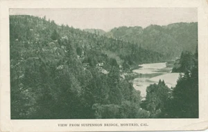 Montrio ca * Blick von der Hängebrücke 1908 Sonoma Co. DPO - Bild 1 von 2
