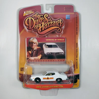 Johnny Lightning Dukes of Hazzard R5 Carnival of Thrills Ford Torino NEW SEALED - Image 1 of 4