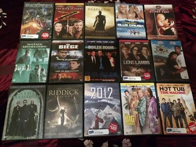 DVD'S Choose title buy more than 1 will combine shipping more U buy more U $AVE$ - Image 1 of 4