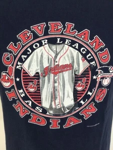 Vintage Cleveland Indians Youth MLB Kurzarm T-Shirt Größe Youth XL - Bild 1 von 7