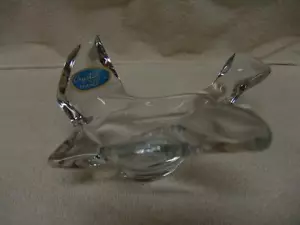 DE COLECCIÓN TAZÓN/FIGURA DE CRISTAL PALOMA EN VUELO HECHA EN FRANCIA - Imagen 1 de 1