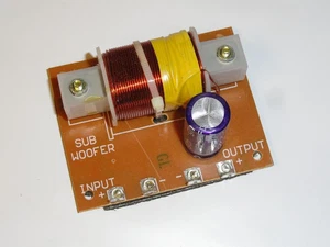 12V Low Pass Subwoofer Crossover for 8 Ohm or 4 Ohm - Picture 1 of 12