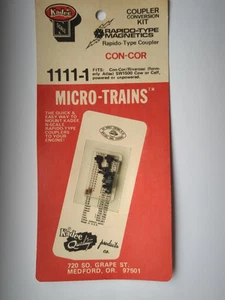 N Scale MTL/Kadee # 1111-1 Coupler Conversion Kit for Con-Cor Diesel Locomotiv - Picture 1 of 6