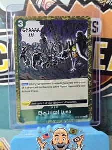 ONE PIECE Card Game TCG / Electrical Luna OP08-036 / Rare English NM - Foto 1 di 2