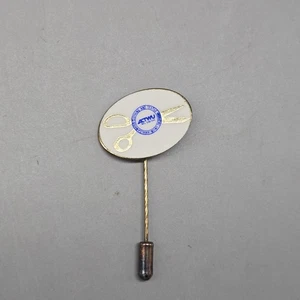 Vintage ACTWU Amalgamated Clothing and Textile Workers Union Stick Lapel Pin - Picture 1 of 5