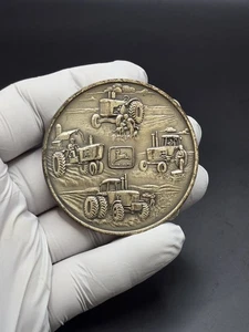 * John Deere 4010 4630 830 50 Serie Traktor Gürtelschnalle 1982 - Bild 1 von 5