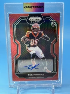 Panini Chronicles 2020 ~ TEE HIGGINS ~ Prizm negro radiocontrol rojo Prizm automático #'d/99 🔥 - Imagen 1 de 17