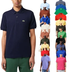 Camisas polo de golf de algodón de calce clásico de manga corta Lacoste L1212 para hombre XS-4XL - Imagen 1 de 209