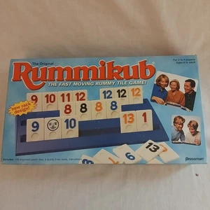 Pressman Rummikub Juego de Azulejos Rummy Rápido Movimiento Original - Imagen 1 de 5