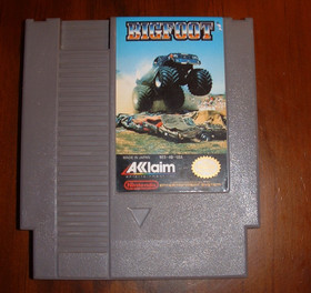 Nintendo NES Bigfoot Authentic Tested & Working Acclaim 1990 Cartridge Only MINT