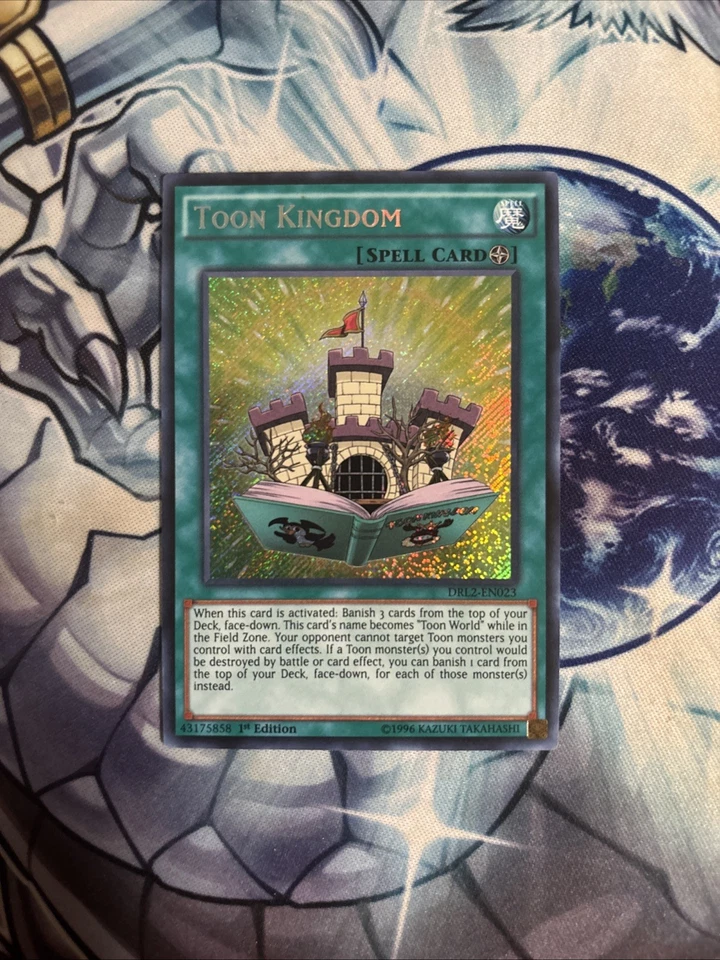 (YCL) Yugioh! Toon Kingdom DRL2-EN023 Secret Rare - 1st Edition VLP - Image 1 of 2