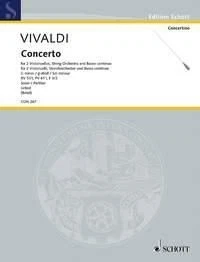 Concerto G minor RV 531, PV 411, F III/2 Antonio Vivaldi Score 2 Cellos, String - Image 1 of 3
