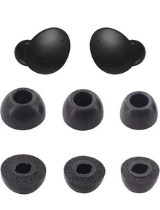 ALXCD Foam Ear Tips Compatible with Galaxy Buds 2 Headphone, S/M/L 3 Pairs Soft - Picture 1 of 3