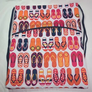 Thirty One 31 Insulated Flip Flip Summer Cinch Bag Cooler Backpack NEW Thermal - Picture 1 of 9
