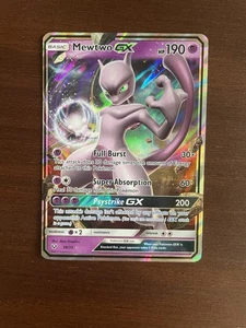 Mewtwo GX 39/73 Shining Legends Holo Pokemon Card - NM - Picture 1 of 2