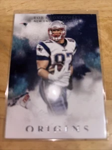2016 Panini Origins Base Card Rob Gronkowski #26 New England Patriots - Picture 1 of 2
