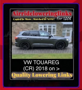 VW Touareg Cr 2018 On Full Kit - Air Suspension Lowering Links, - Picture 1 of 21