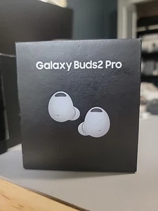 Samsung Galaxy Buds2 Pro-True Wireless Bluetooth Earbuds White-SEALED!! - Zdjęcie 1 z 2