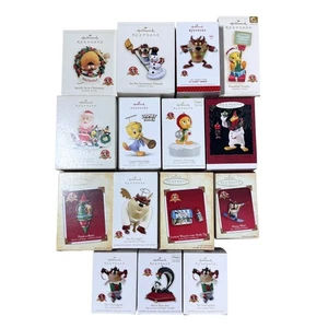 Hallmark Looney Tunes Ornament Tweety Taz Bugs Bunny Daffy Duck Lot Of 15 NEW - Picture 1 of 6