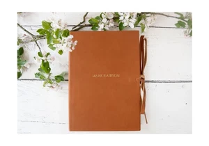 LEATHERKIND Personalised Rustico Italian Full-Grain Leather A4 Journal - Bild 1 von 10