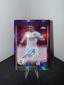 Autógrafo 53/75 Topps UEFA Club Competitions Jude Bellingham 2024-25 - Imagen 1 de 5