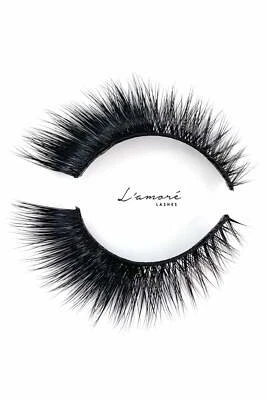 L'amore Lashes Medium Volume Luxury Silk 11mm Lashes with Cotton Band - GIANNA - Image 1 of 4