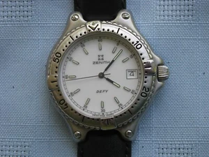 Zenith Defy Orologio da Polso Vintage al Quarzo in Acciaio Inox, Referenza 01.2000.337 - Foto 1 di 9