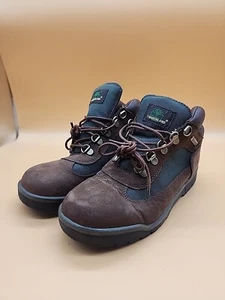 Timberland Field Leather Boots Brown/Olive 5.5 - Picture 1 of 7