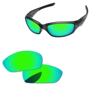 Bluish Green Polarized Replacement Lens For-Oakley Straight Jacket 2007 - Picture 1 of 6