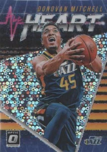 A3223- 2018-19 Donruss Optic Alle Herz Schnell Bremse Holo #15 Donovan Mitchell - Bild 1 von 2