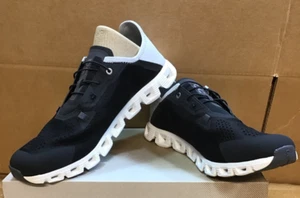 On Cloud Cloud 5 Coast Black And Grey Mens Shoes - Picture 1 of 8