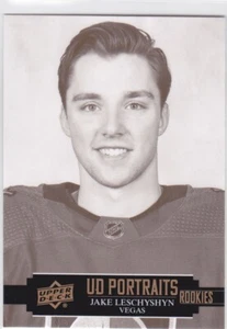21/22 UD..JAKJE LESCHYSHYN..ROOKIE PORTRAITS..# P-46..KNIGHTS..COMBINED SHIP - Picture 1 of 1