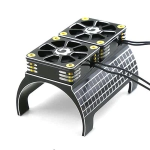 Dual Motor Cooling Fan Brushless Motor Radiator For Traxxas X-Maxx 1/5 RC - Picture 1 of 19