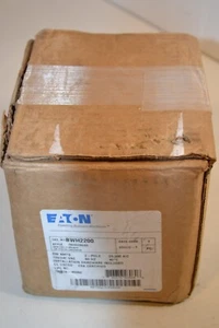 GENUINE Eaton BWH 25k BWH2200 2 Pole 200A Breaker Amp Hardware Included - Picture 1 of 4