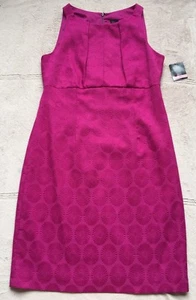 Just...Taylor Sheath Dress, Size 10, Purple/Plum, Sleeveless, Knee-Length, NWT! - Picture 1 of 10