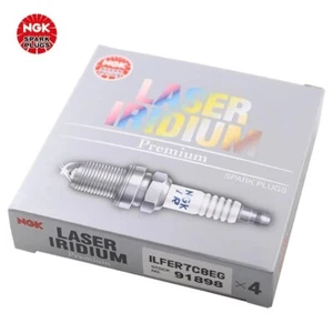 Genuine ILFER7C8EG NGK Spark Plug x4 Audi 2.0L A1 A4 A5 A6 Q3 Q5 S3 2018-Onward - Picture 1 of 1