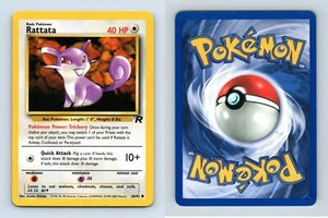 Rattata #66/82 Team Rocket Common Pokemon 2000 TCG Card - Picture 1 of 1