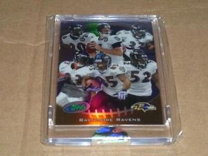 2008 Etopps Uncirculated Refractor Baltimore Ravens Team Card #47/699 - Picture 1 of 2