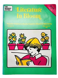 Literature in Bloom Book 2 Wkbk~Popular Books Keyed to Blooms Taxonomy Gr 3-6 - Picture 1 of 7