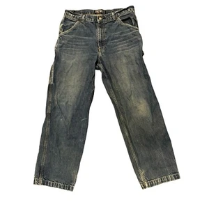 Vintage Structure Carpenter Jeans Men’s Sz 33/29 Baggy Skater 90s - Picture 1 of 7
