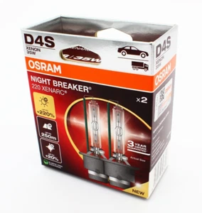 D4S OSRAM Night Breaker Xenarc 220 (Two Bulb Pack) - Opened Pack - New Bulbs - Picture 1 of 4