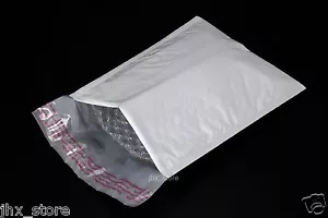 55 PCS Poly Bubble Mailers Padded Envelopes Bag 75 x 150+40mm_3" x 6" - Picture 1 of 12