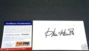 KIM HUNTER Signed 3x5 Bold Black Auto PSA/DNA COA Planet Of The Apes Autograph - Picture 1 of 2