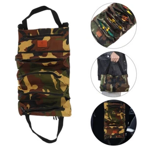 Roll Up Tool Wrench Organizer Storage Pouch Pockets Bag Wrap Hanging Carrier USA - Picture 1 of 15