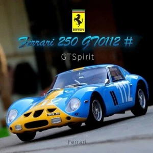 1/24 Ferrari 250 GTO Alloy Car Model Diecast Toy Collectible Kid Ornament Gift - Picture 1 of 6